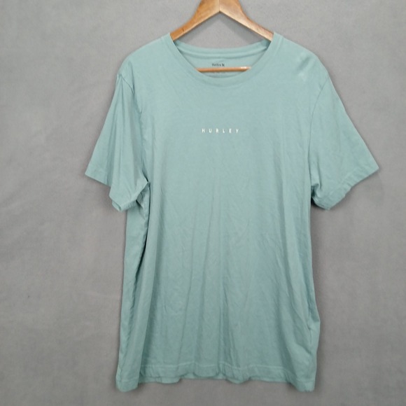 Hurley Other - Hurley T-Shirt Mens XL Turquoise Graphic Logo Cotton Regular Fit‎ Everyday Wear